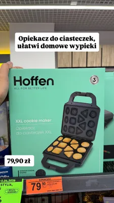 Opiekacz do ciasteczek XXL cookie maker promocja w Biedronka