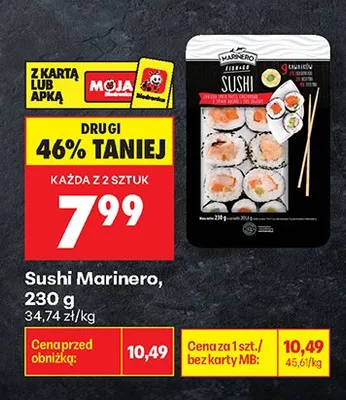 Sushi Marinero promocja w Biedronka