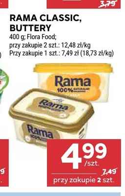 Margaryna Rama Buttery promocja w Stokrotka
