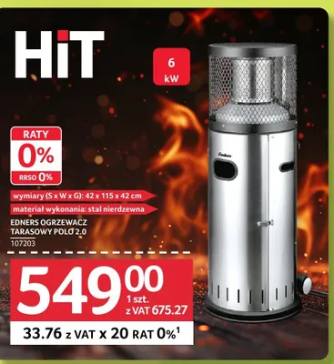 Ogrzewacz tarasowy ENDERS POLO 2.0 promocja w Selgros