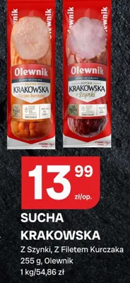 Sucha krakowska Z Filetem Kurczaka Olewnik promocja w Chorten