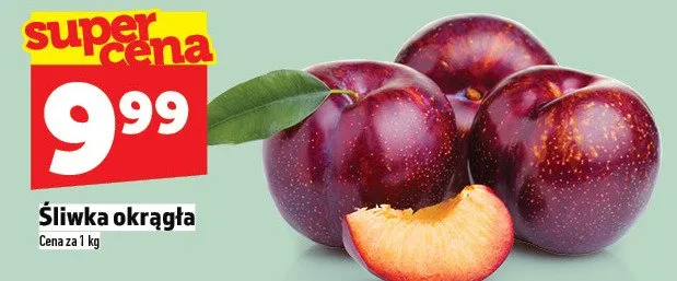 Śliwka okrągła promocja w TOPAZ