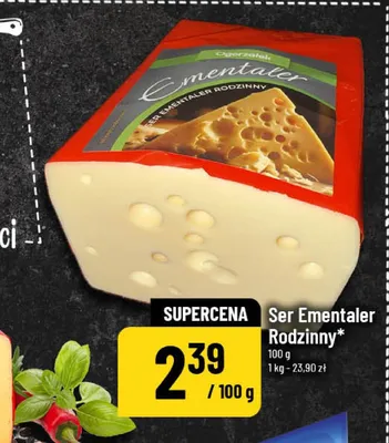 Ser Ementaler Rodzinny Ogorzałek promocja w POLOmarket