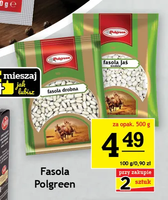 Fasola drobna Polgreen promocja w Gram Market