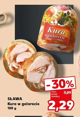 Kura w galarecie Sława promocja w Kaufland