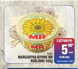 Margaryna Słynne MR roślinne Bunge promocja w Tomi Markt