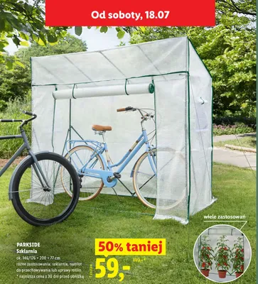 Szklarnia PARKSIDE promocja w Lidl