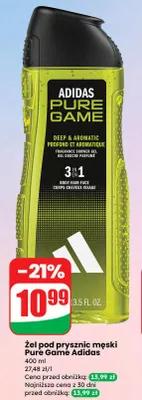 Żel pod prysznic męski Pure Game promocja w Dino