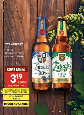 Piwo Žatecký promocja w Delikatesy Centrum