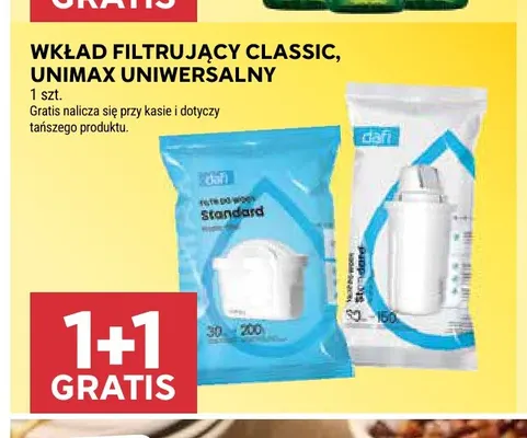 Wkład filtrujący Unimax uniwersalny Dafi promocja w Stokrotka
