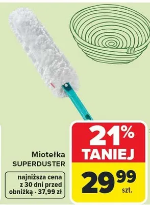 Miotełka SUPERDUSTER promocja w Carrefour