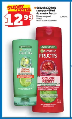 Szampon do włosów Fructis promocja w TOPAZ