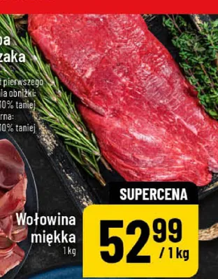 Wołowina miękka promocja w POLOmarket