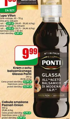 Krem z octu balsamicznego Glassa Ponti promocja w Dino
