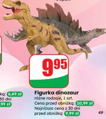 Figurka dinozaur promocja w Dino