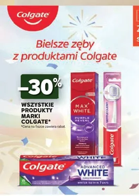 Produkty do higieny jamy ustnej Colgate promocja w Stokrotka