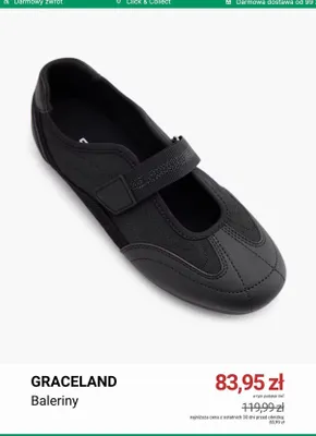 Baleriny Graceland promocja w Deichmann
