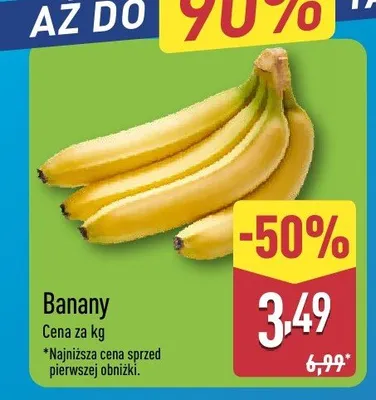 Banany promocja w Aldi
