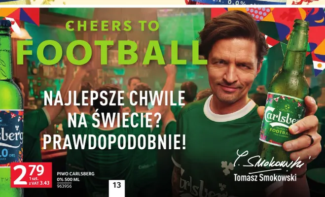 Piwo bezalkoholowe Carlsberg promocja w Selgros