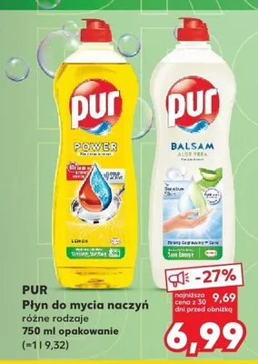Płyn do mycia naczyń Pur Power Lemon promocja w Kaufland