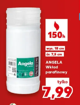 Wkład parafinowy Angela 150h promocja w Kaufland