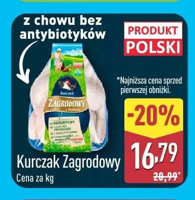 Kurczak Zagrodowy promocja w Aldi