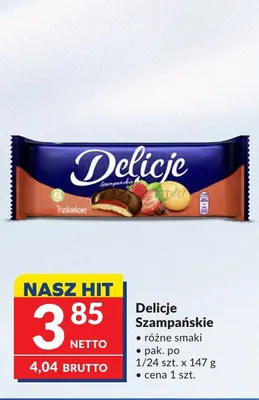 Delicje Szampańskie promocja w Makro
