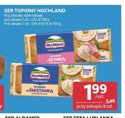 Ser topiony Hochland promocja w Stokrotka