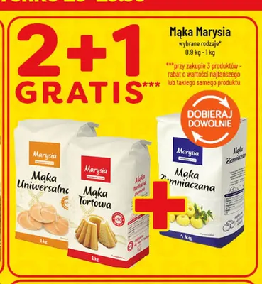 Mąka tortowa Marysia promocja w POLOmarket