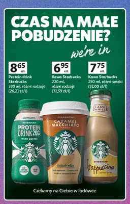 Kawa Starbucks Caramel Macchiato promocja w Auchan