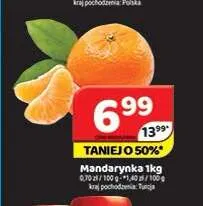 Mandarynka promocja w Delfin