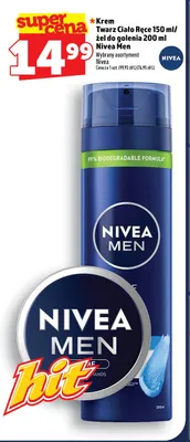 Krem Twarz Ciało Ręce Nivea Men promocja w TOPAZ