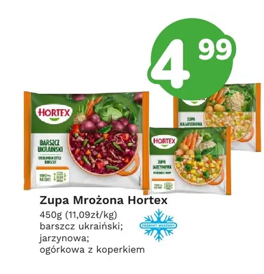 Zupa mrożona barszcz ukraiński Hortex promocja w Limonka