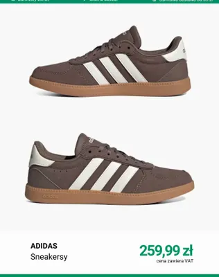 Sneakersy Adidas promocja w Deichmann