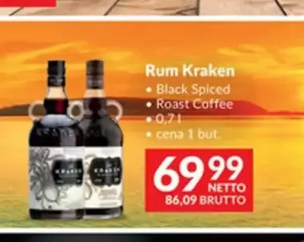 Rum Kraken Roast Coffee promocja w Makro