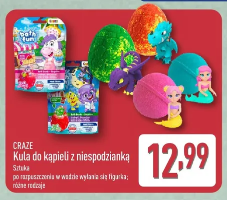 Kula do kąpieli z niespodzianką Craze promocja w Aldi