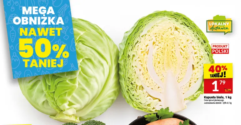 Kapusta biała promocja w Twój Market