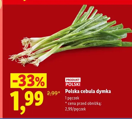 Cebula dymka polska promocja w Lidl