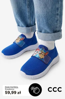 Sneakersy dziecięce Paw Patrol promocja w CCC