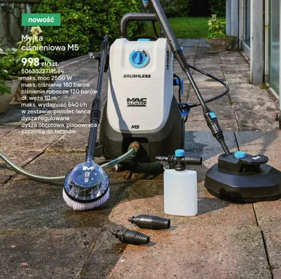 Myjka ciśnieniowa M5 promocja w Castorama