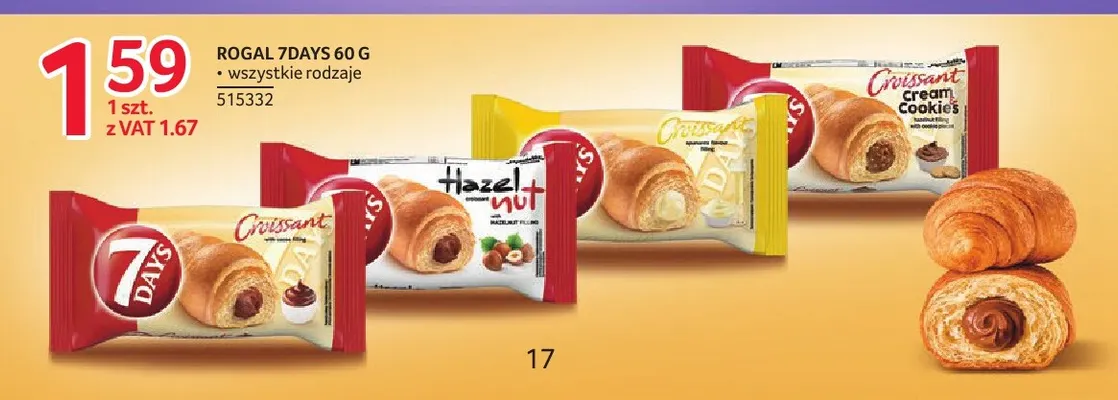 Rogal 7Days Cream & Cookies promocja w Selgros