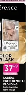 Farba do włosów L'Oréal Préférence Le Blonding promocja w Drogerie Koliber
