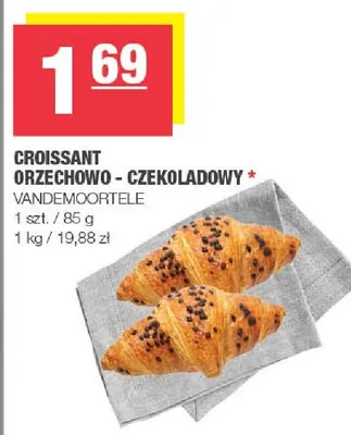 Croissant orzechowo - czekoladowy promocja w SPAR