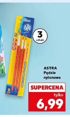 Pędzle nylonowe Astra promocja w Kaufland