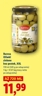 Oliwki zielone bez pestek, XXL promocja w Lidl