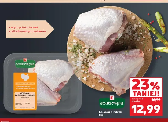 Golonka z indyka Stoisko Mięsne promocja w Kaufland