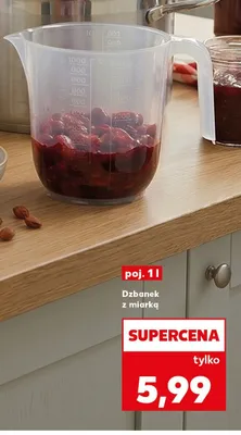 Dzbanek z miarką 1 l promocja w Kaufland
