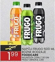 Napój Frugo 500 ml różne rodzaje Foodcare promocja w Wafelek