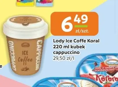 Lody Ice Coffe kubek cappuccino promocja w Gama