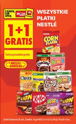 Płatki śniadaniowe KitKat promocja w Biedronka